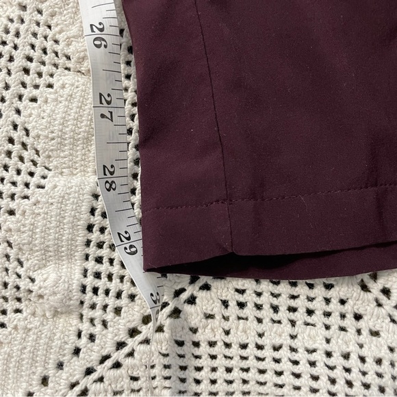ATHLETA Maroon Tapered Joggers Size 4 - Picture 6 of 9